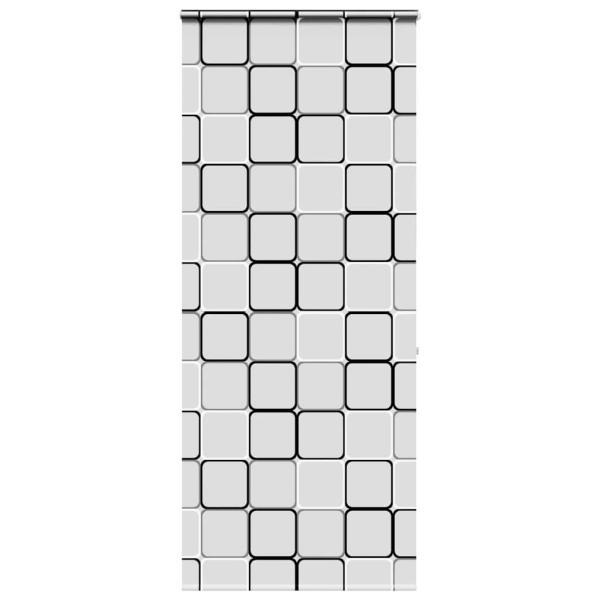 ARDEBO.de - Duschrollo mit Kassette 90x240 cm Stoffbreite 86 cm