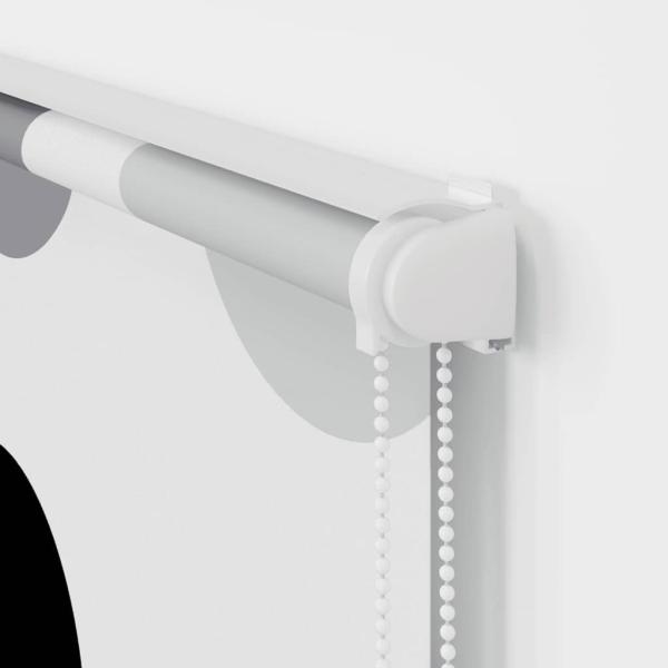 Duschrollo mit Kassette 110x240 cm Stoffbreite 106 cm