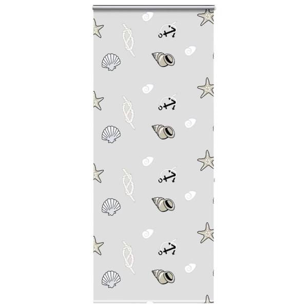 ARDEBO.de - Duschrollo mit Kassette 100x240 cm Stoffbreite 96 cm