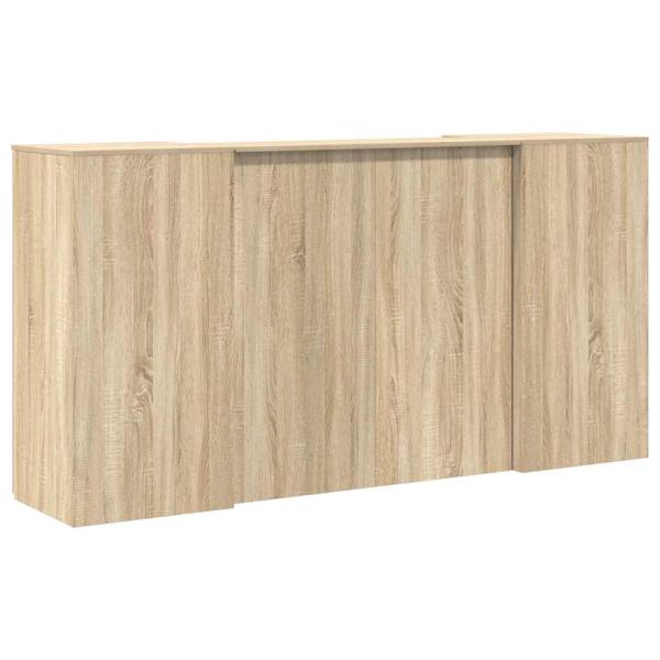 Empfangstheke Sonoma-Eiche 200x50x103,5 cm Holzwerkstoff