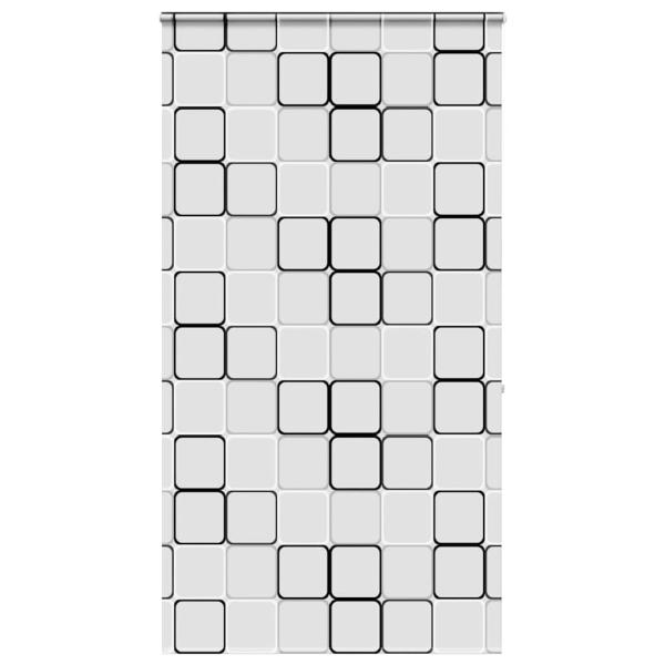 ARDEBO.de - Duschrollo mit Kassette 120x240 cm Stoffbreite 116 cm