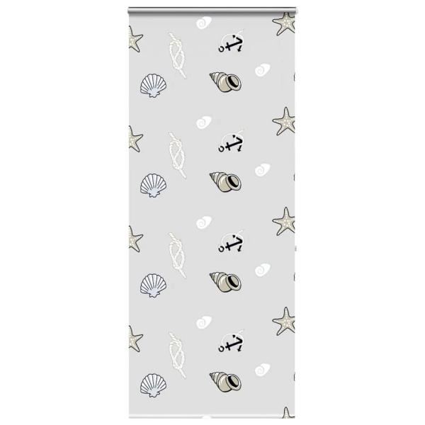 ARDEBO.de - Duschrollo mit Kassette 90x240 cm Stoffbreite 86 cm