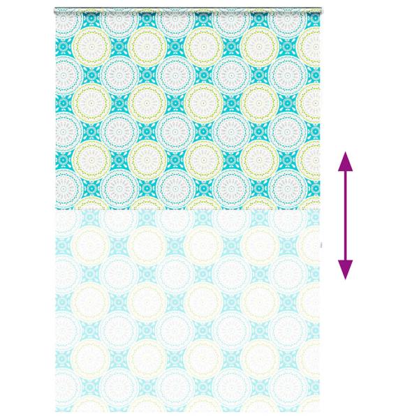 Duschrollo mit Kassette 160x240 cm Stoffbreite 156 cm