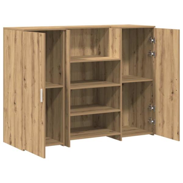 Empfangstheke Artisan-Eiche 135x50x103,5 cm Holzwerkstoff