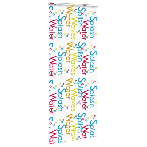 Duschrollo mit Kassette 110x240 cm Stoffbreite 106 cm