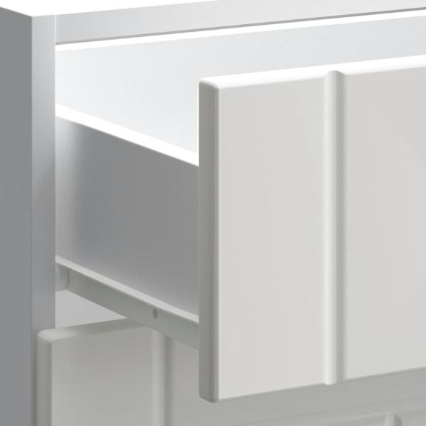 Küchen-Unterschrank Lucca Weiß Holzwerkstoff