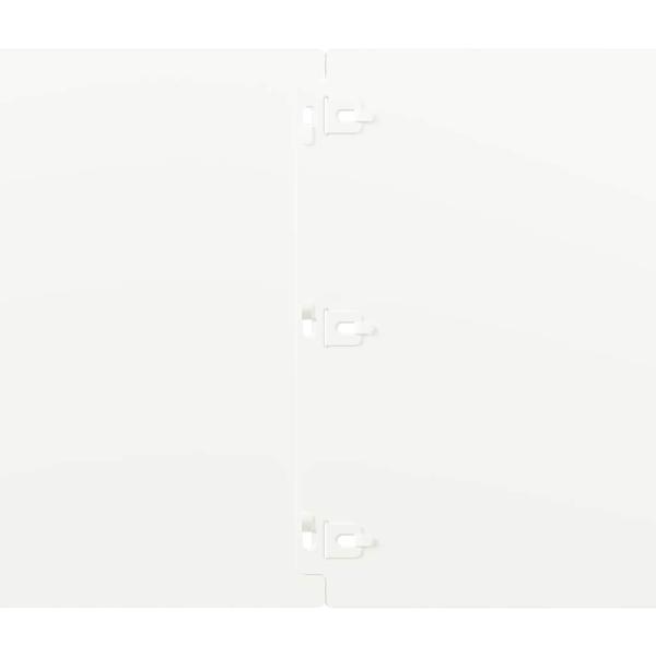 Rasenkanten 10 Stk. Weiß 25x103 cm Kaltgewalzter Stahl