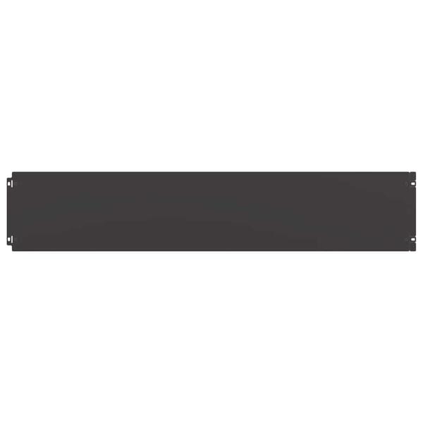 Rasenkanten 30 Stk. Schwarz 20x103 cm Kaltgewalzter Stahl