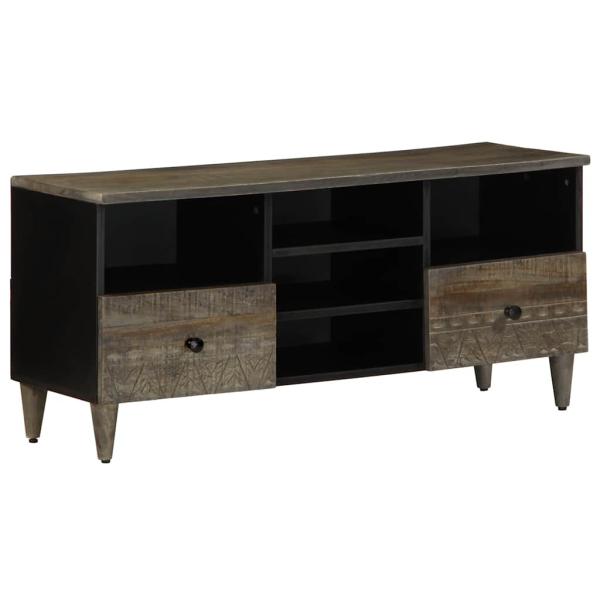ARDEBO.de - TV-Schrank 100x33x46 cm Massivholz Mango