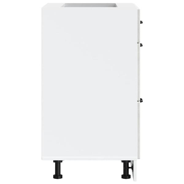 Küchen-Unterschrank Lucca Betongrau Holzwerkstoff