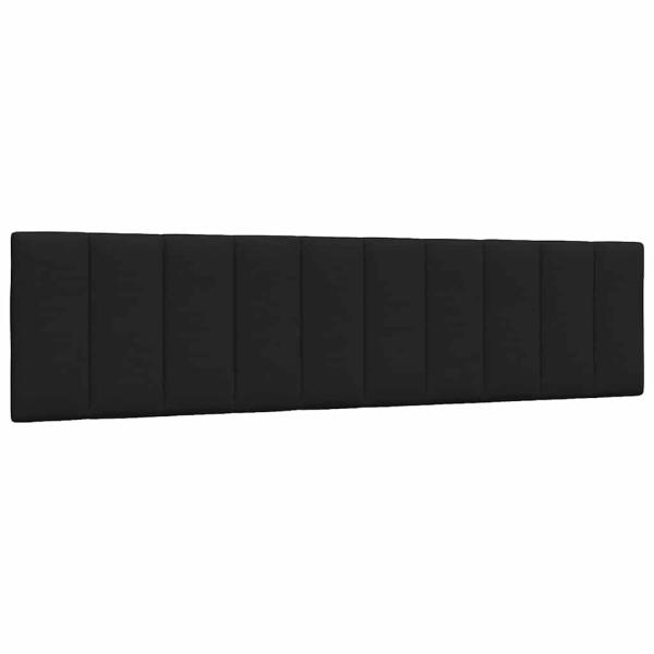 Bettgestell ohne Matratze Schwarz 200x200 cm Stoff