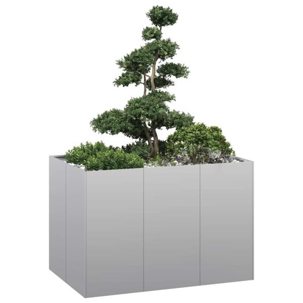 ARDEBO.de - Pflanzkübel 120x80x80 cm Verzinkter Stahl