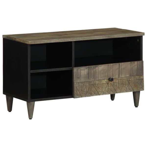 ARDEBO.de - TV-Schrank 80x33x46 cm Massivholz Mango