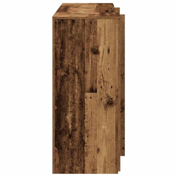 Empfangstheke Altholz-Optik 200x50x103,5 cm Holzwerkstoff