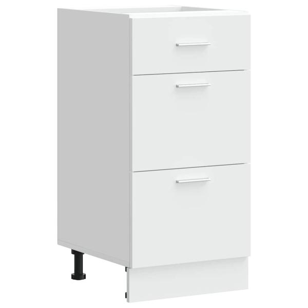 Unterschrank Weiß 40x46x81,5 cm Holzwerkstoff