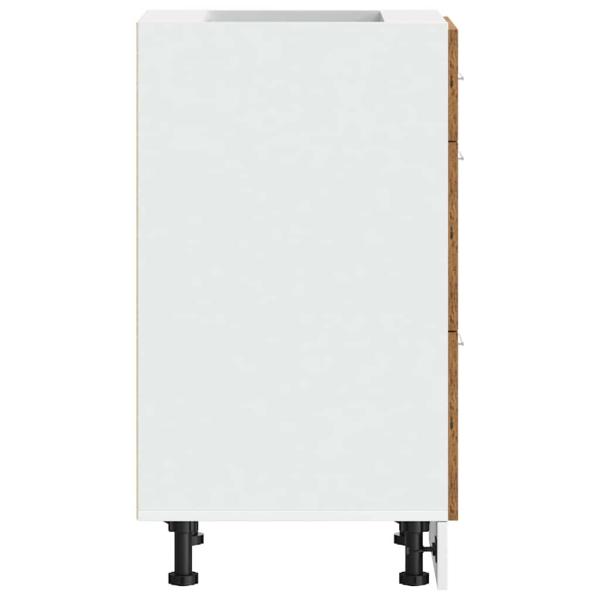 Unterschrank Altholz-Optik 40x46x81,5 cm Holzwerkstoff