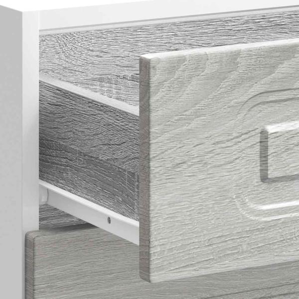 Küchenunterschrank Kalmar Grau Sonoma Holzwerkstoff