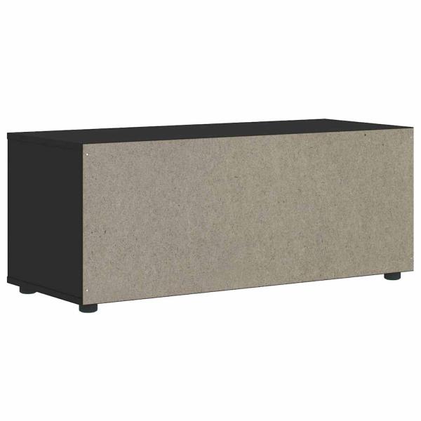 TV-Schrank VISNES Schwarz 100x40x38 cm Holzwerkstoff
