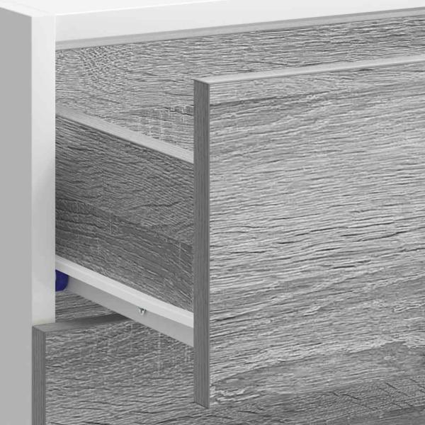 Unterschrank Grau Sonoma 40x46x81,5 cm Holzwerkstoff