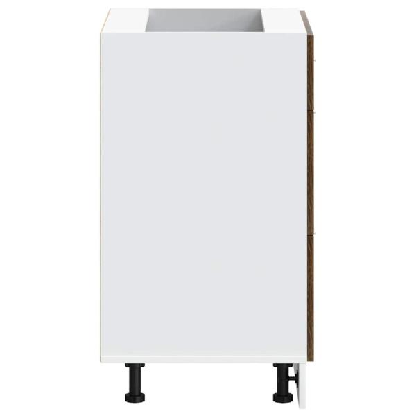 Küchenunterschrank Räuchereiche Holzwerkstoff