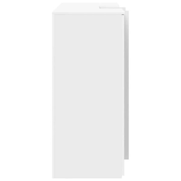 Empfangstheke Weiß 155x50x103,5 cm Holzwerkstoff