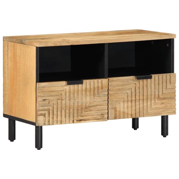 ARDEBO.de - TV-Schrank Braun 70x33x46 cm Massivholz Mango