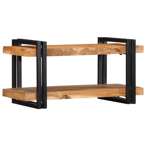 ARDEBO.de - Wandregal 70x33x35 cm Massivholz Akazie