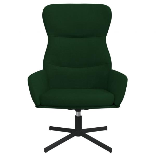 Relaxsessel Dunkelgrün Samt