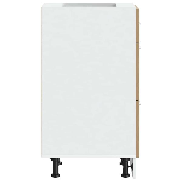 Unterschrank Artisan-Eiche 40x46x81,5 cm Holzwerkstoff