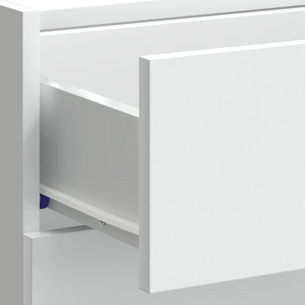 Küchenunterschrank Weiß Holzwerkstoff