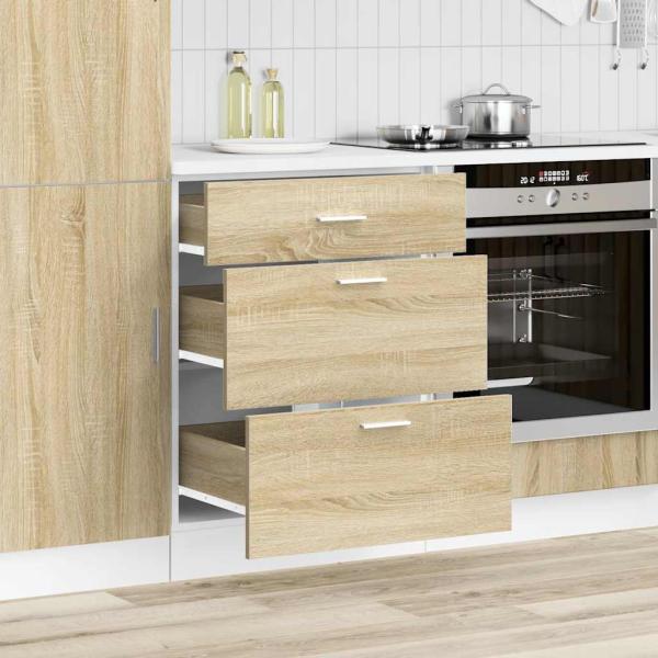 Küchenunterschrank Sonoma-Eiche Holzwerkstoff