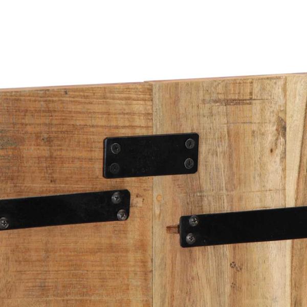 Kopfteil 120 cm Massivholz Akazie