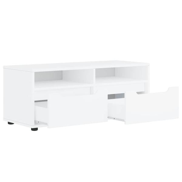 TV-Schrank VISNES Weiß 100x40x38 cm Holzwerkstoff
