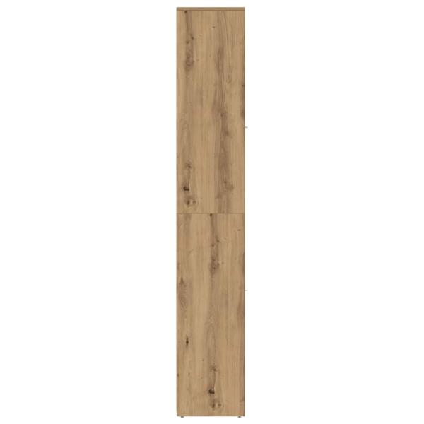 Badschrank Artisan-Eiche 30x30x183,5 cm Holzwerkstoff