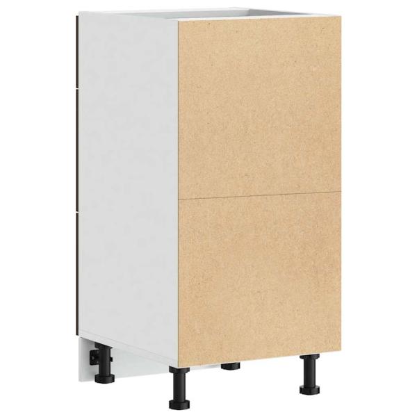 Unterschrank Braun Eichen-Optik 40x46x81,5 cm Holzwerkstoff