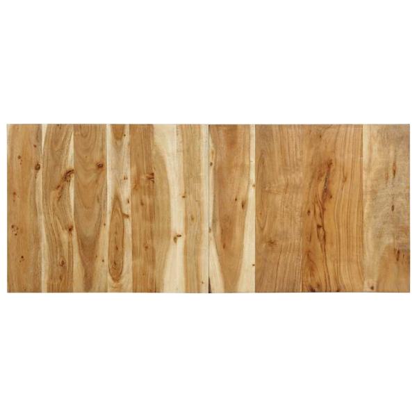 ARDEBO.de - Kopfteil 120 cm Massivholz Akazie