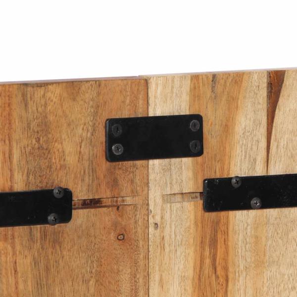 Kopfteil 120 cm Massivholz Akazie