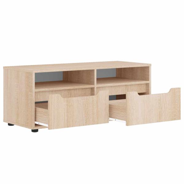 TV-Schrank VISNES Sonoma-Eiche 100x40x38 cm Holzwerkstoff