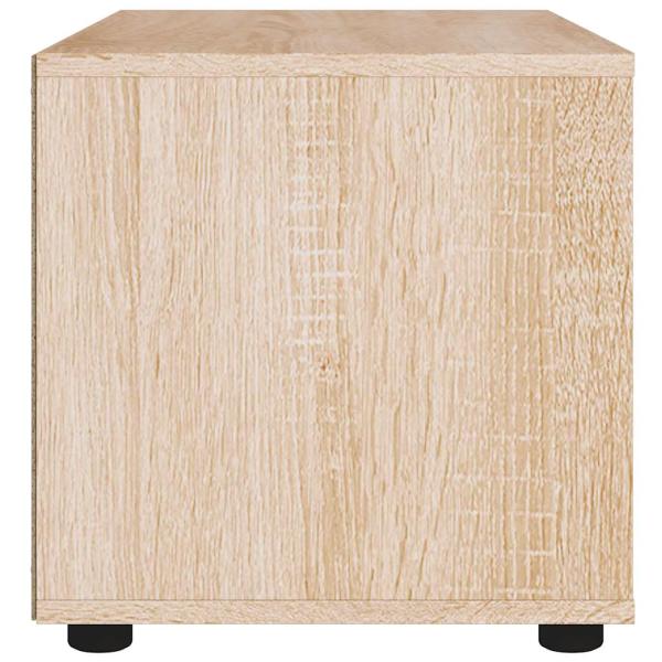 TV-Schrank VISNES Sonoma-Eiche 100x40x38 cm Holzwerkstoff