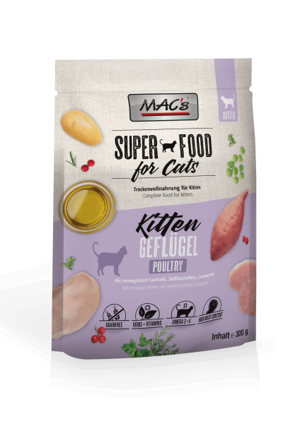 ARDEBO.de MACs Cat Kitten Geflügel 300g