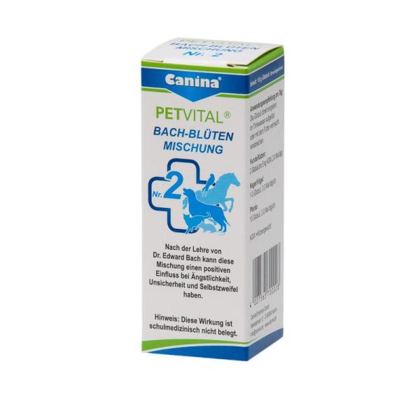 Canina Petvital Bachblüten Nr. 2 - Angst 10g