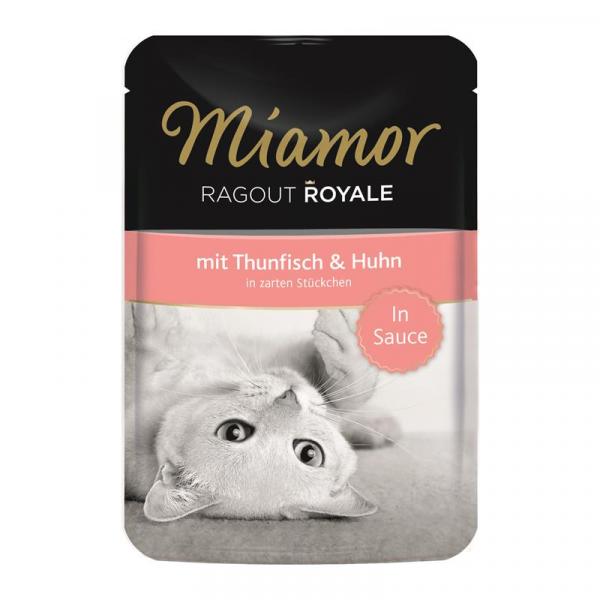 ARDEBO.de Miamor FB Ragout Royale in Soße Thunfisch & Huhn 100 g 