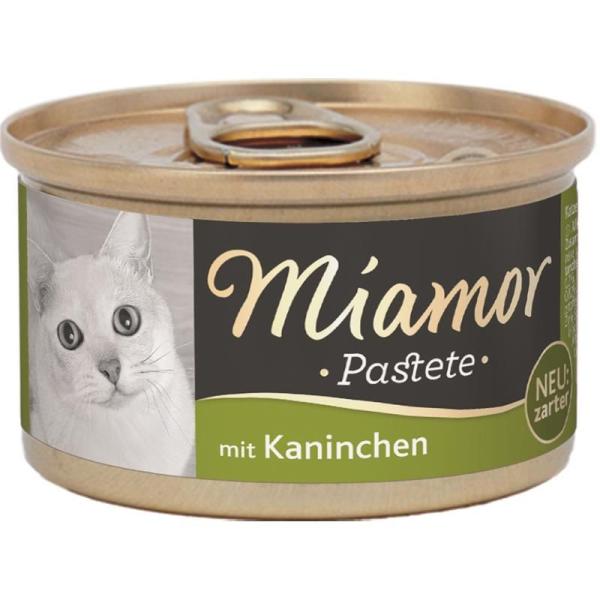 ARDEBO.de Miamor Dose Pastete Kaninchen 85 g