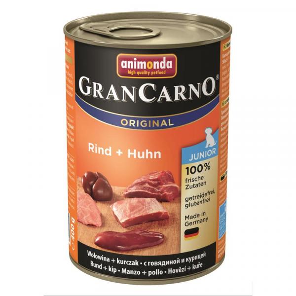 ARDEBO.de Animonda Dog GranCarno Junior Rind & Huhn 400g