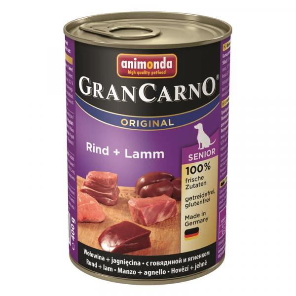 ARDEBO.de Animonda Dog GranCarno Senior Rind & Lamm 400g