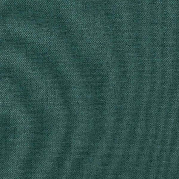 Relaxsessel mit Hocker Dunkelgrün Stoff