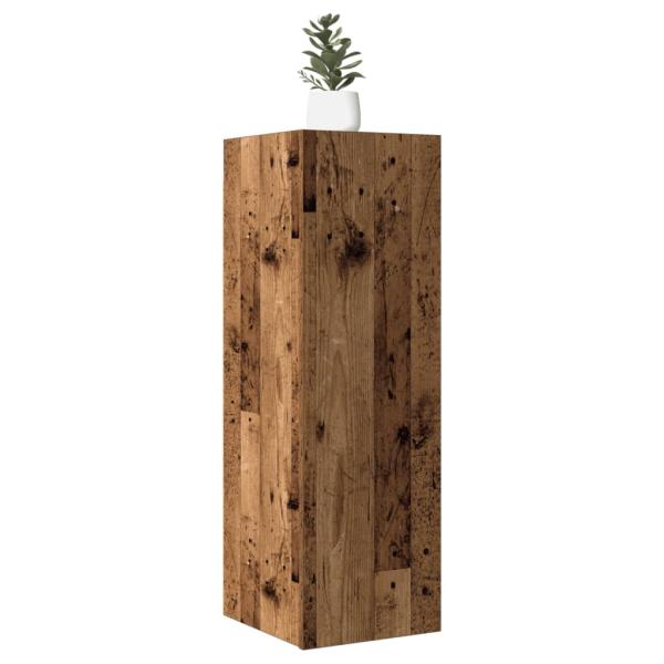 ARDEBO.de - TV-Schränke 2 Stk. Altholz-Optik 30,5x30x90 cm Holzwerkstoff