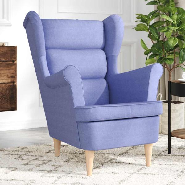 ARDEBO.de - Sessel Jeansblau 74x84x100 cm Stoff