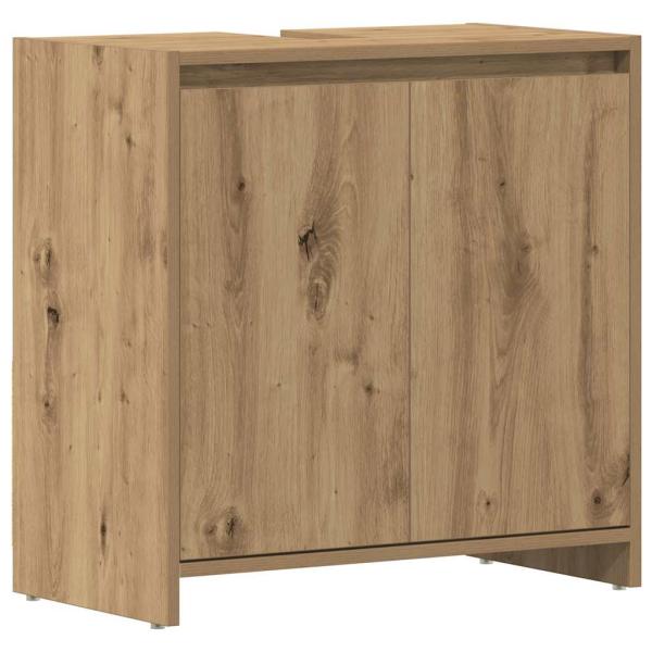 ARDEBO.de - Waschbeckenunterschrank Artisan-Eiche 60x33x60 cm
