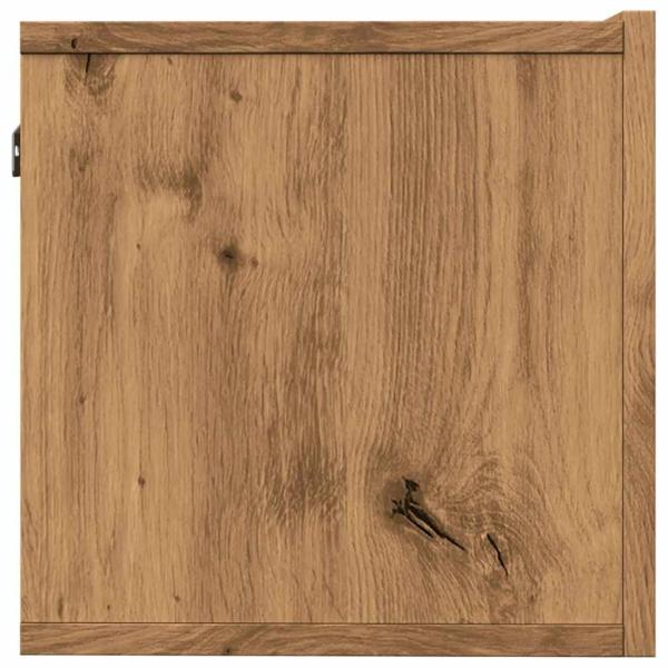 ARDEBO.de - TV-Wandschränke 2 Stk. Artisan-Eiche 80x30x30 cm